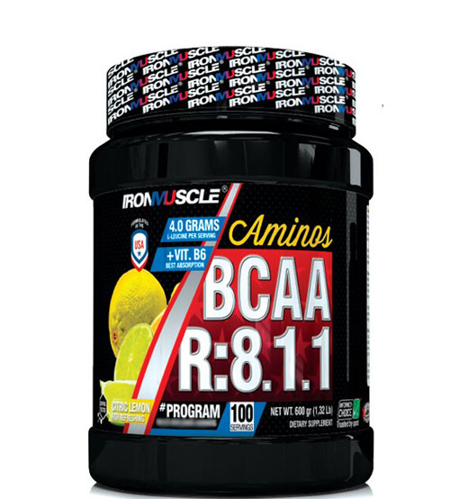 BCAA'S 8:1:1 600gr 